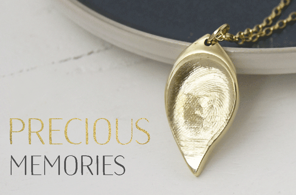 Memorial Jewellery in Gold and Silver