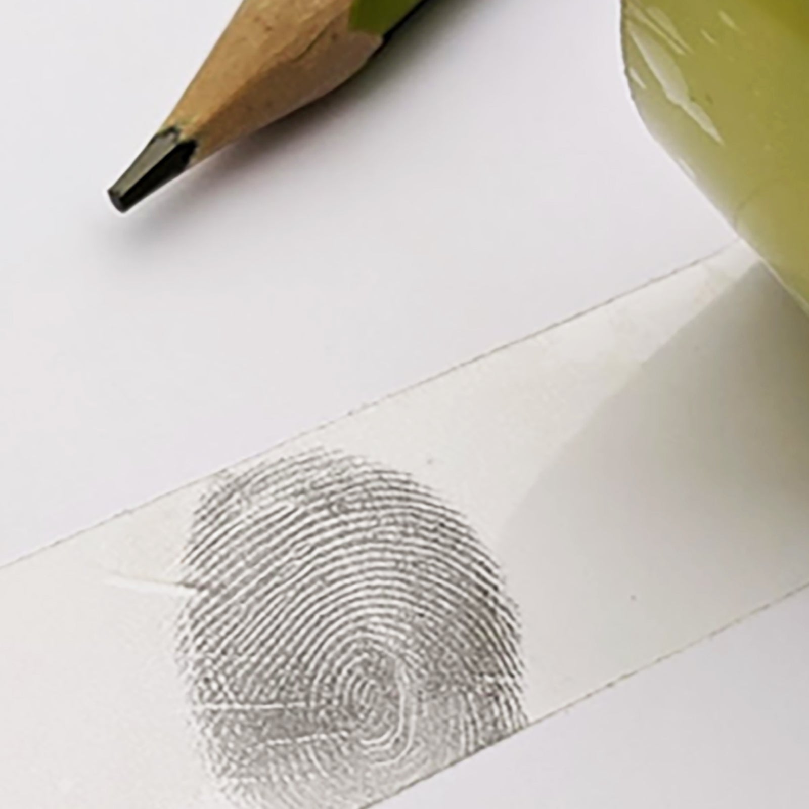 Taking prints for memorial jewellery