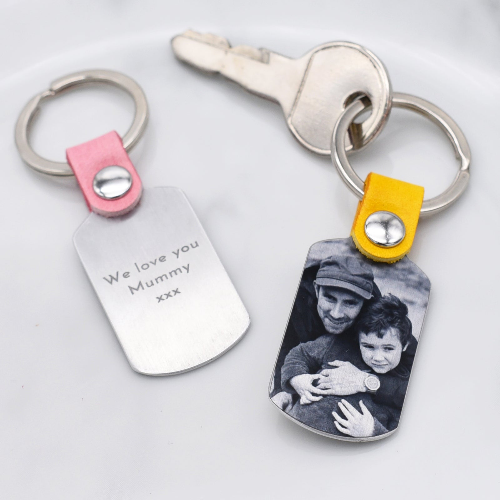 Personalised mothers hot sale day keyring