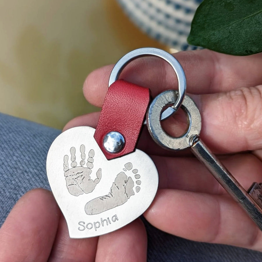 HANDPRINT & FOOTPRINT KEYRINGS