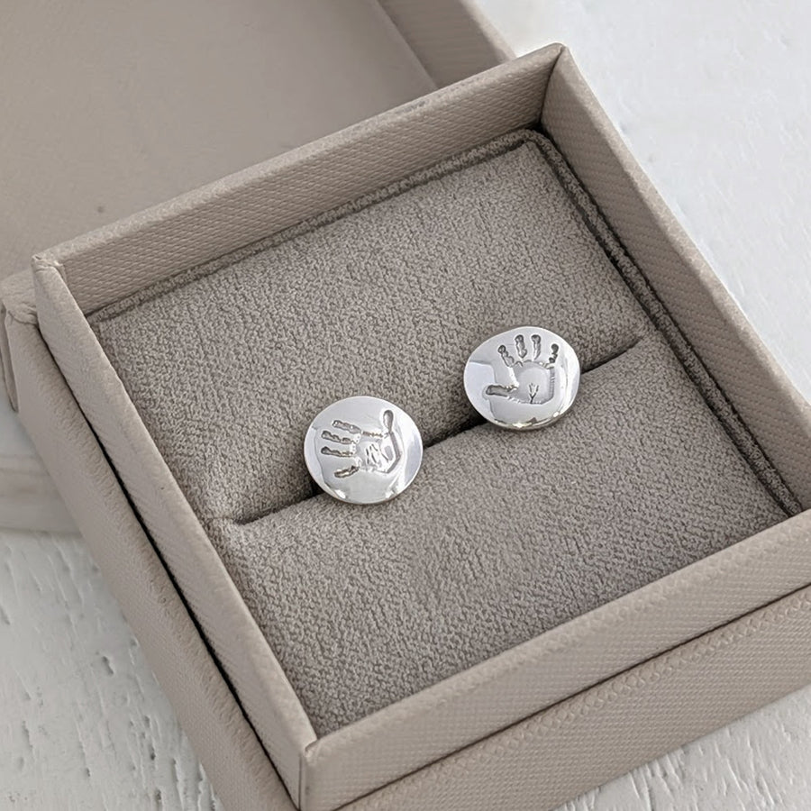 HANDPRINT & FOOTPRINT EARRINGS