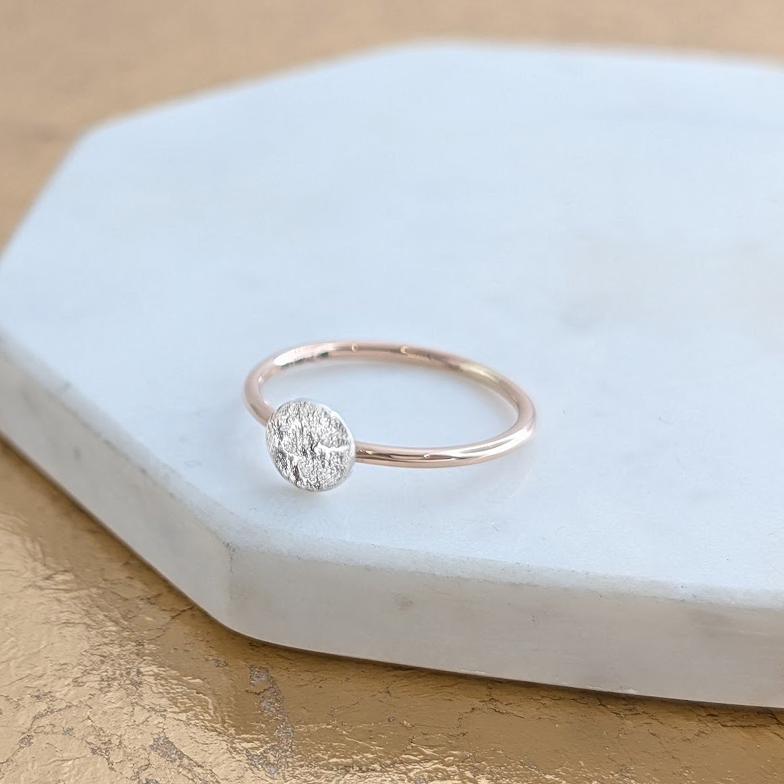 Memorial Ashes Jewellery | Memorial Ashes Gold Ring