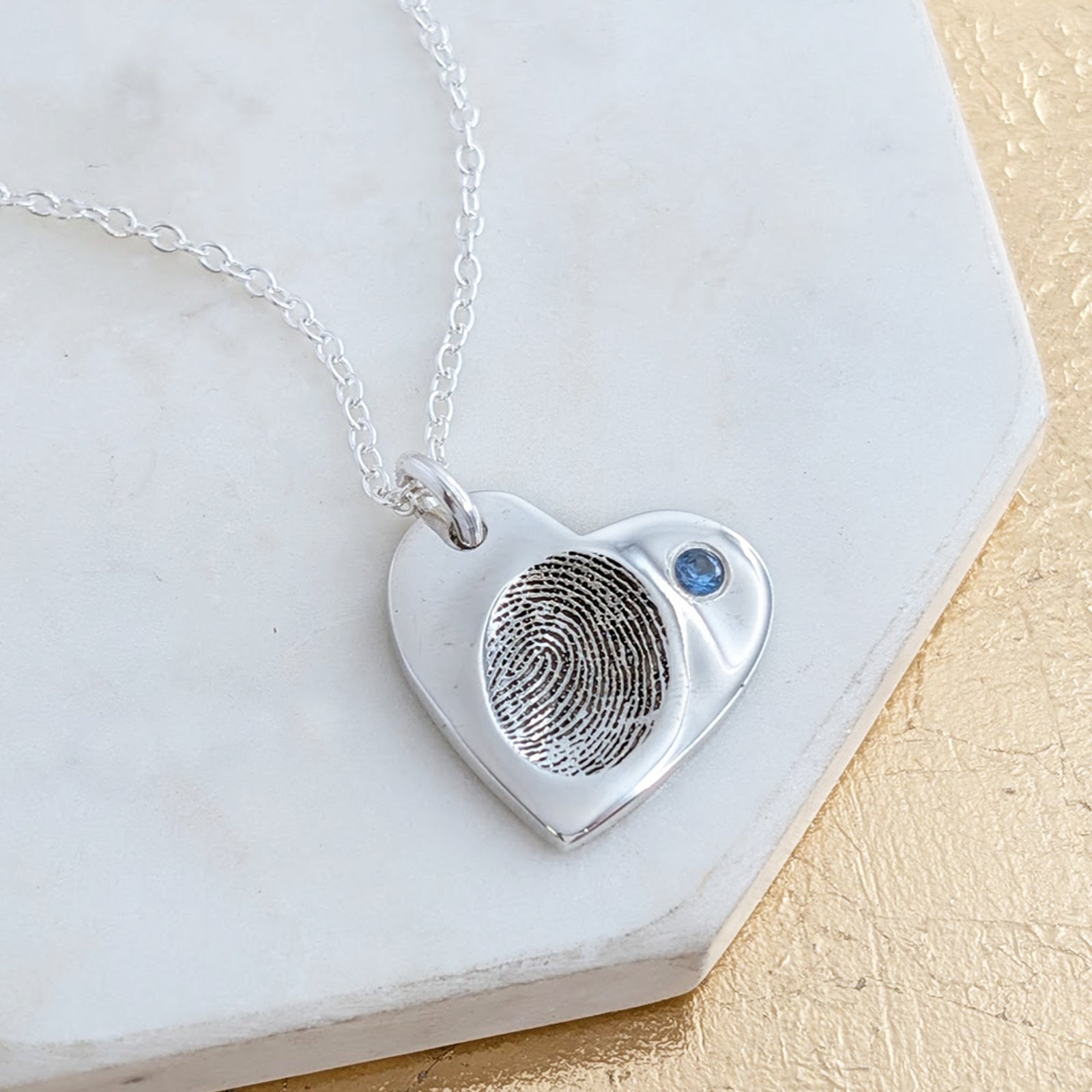 Fingerprint Jewellery - Memorial Jewellery - Ashes Jewellery - handmade UK