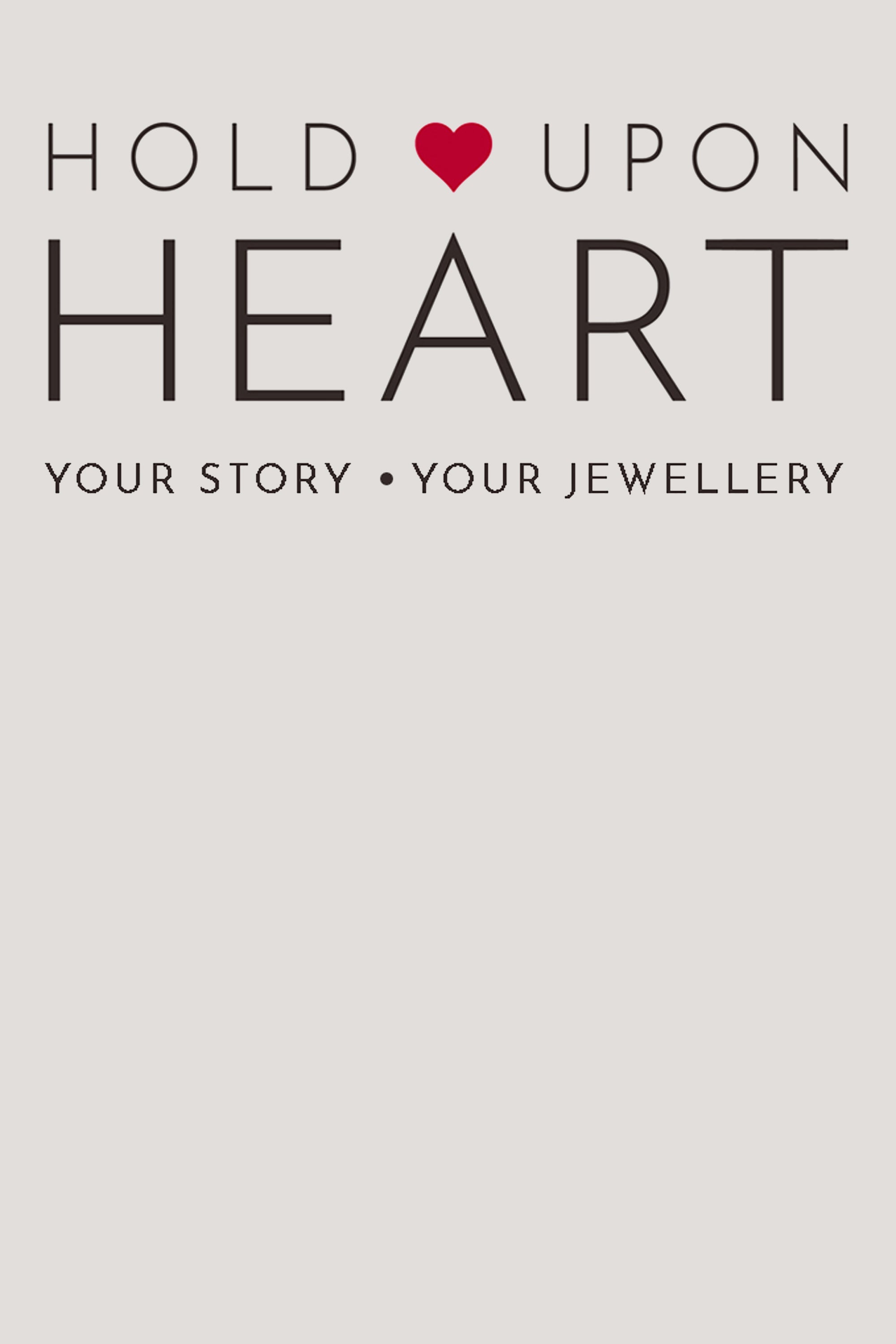 Hold upon Heart Memorial Jewellery
