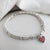 Memorial Ashes Heart CHarm and Sweetie Bracelet