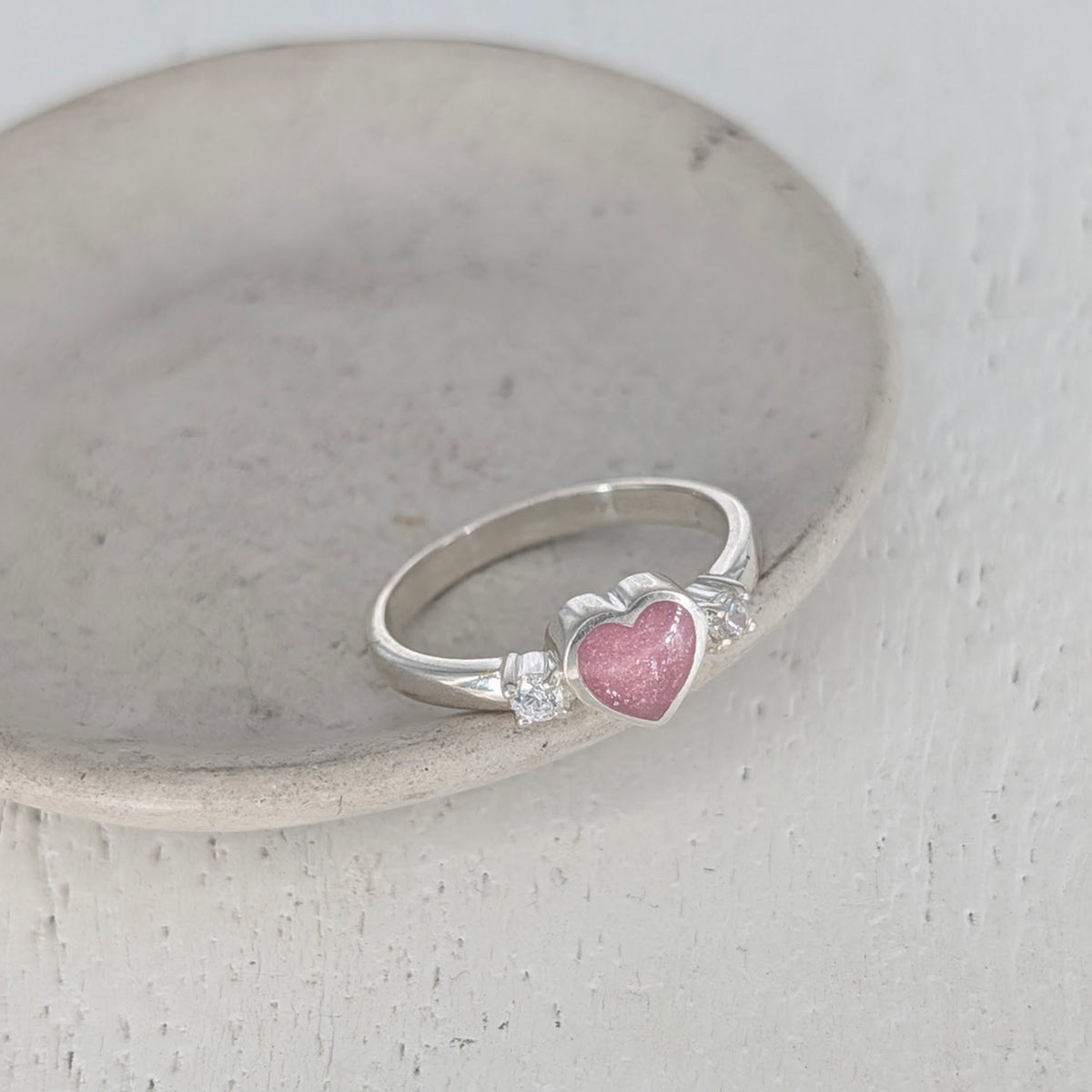 MEMORIAL ASHES 'BELOVED' RING