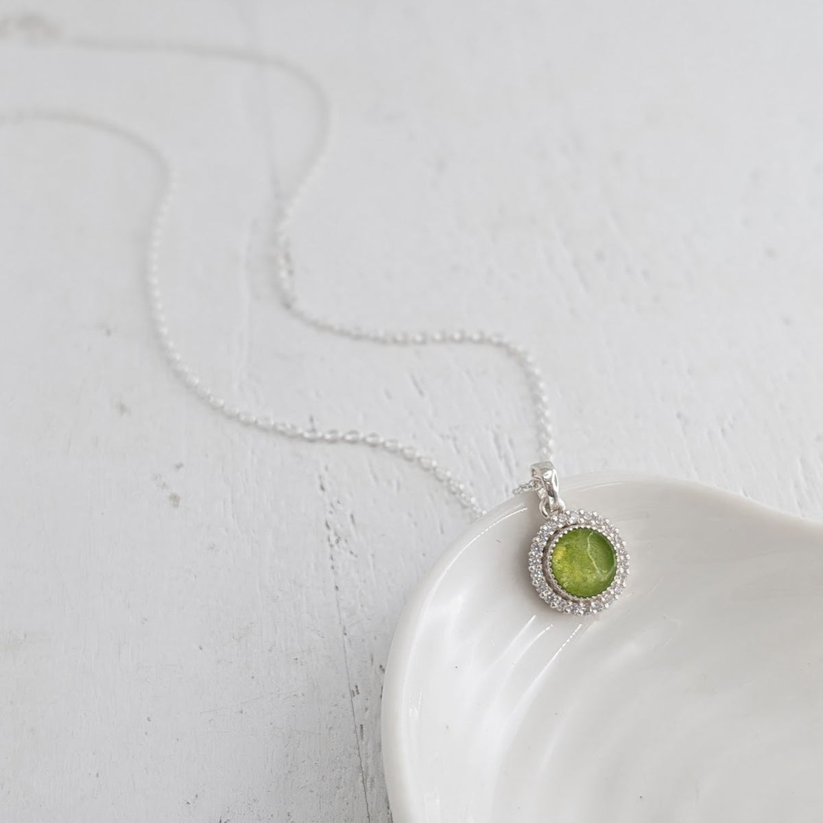 MEMORIAL ASHES 'HALO' PENDANT