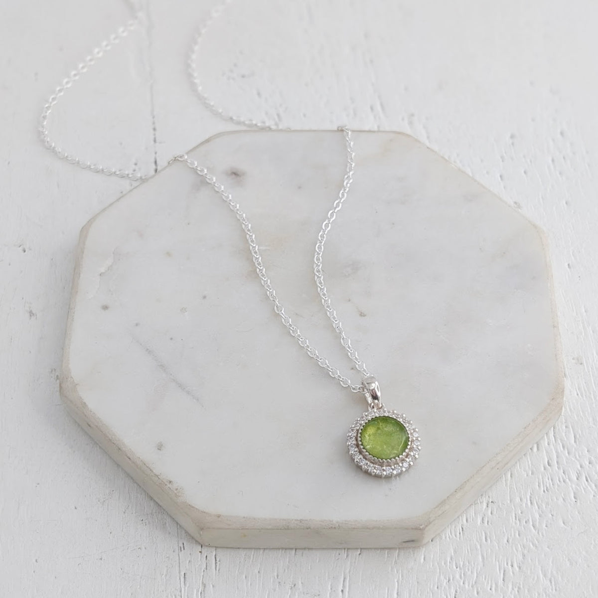 MEMORIAL ASHES 'HALO' PENDANT