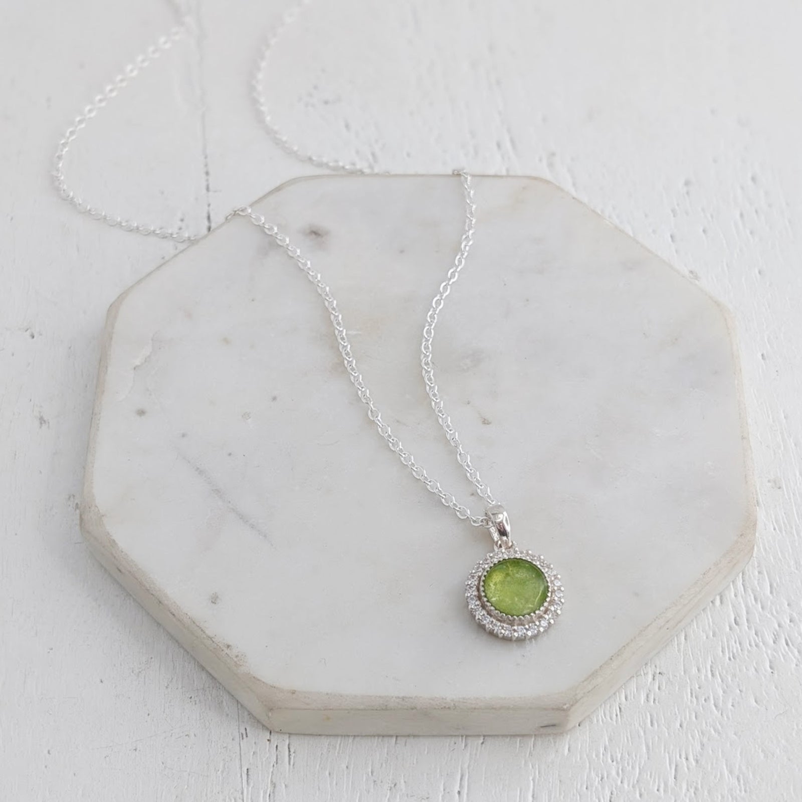 MEMORIAL ASHES 'HALO' PENDANT