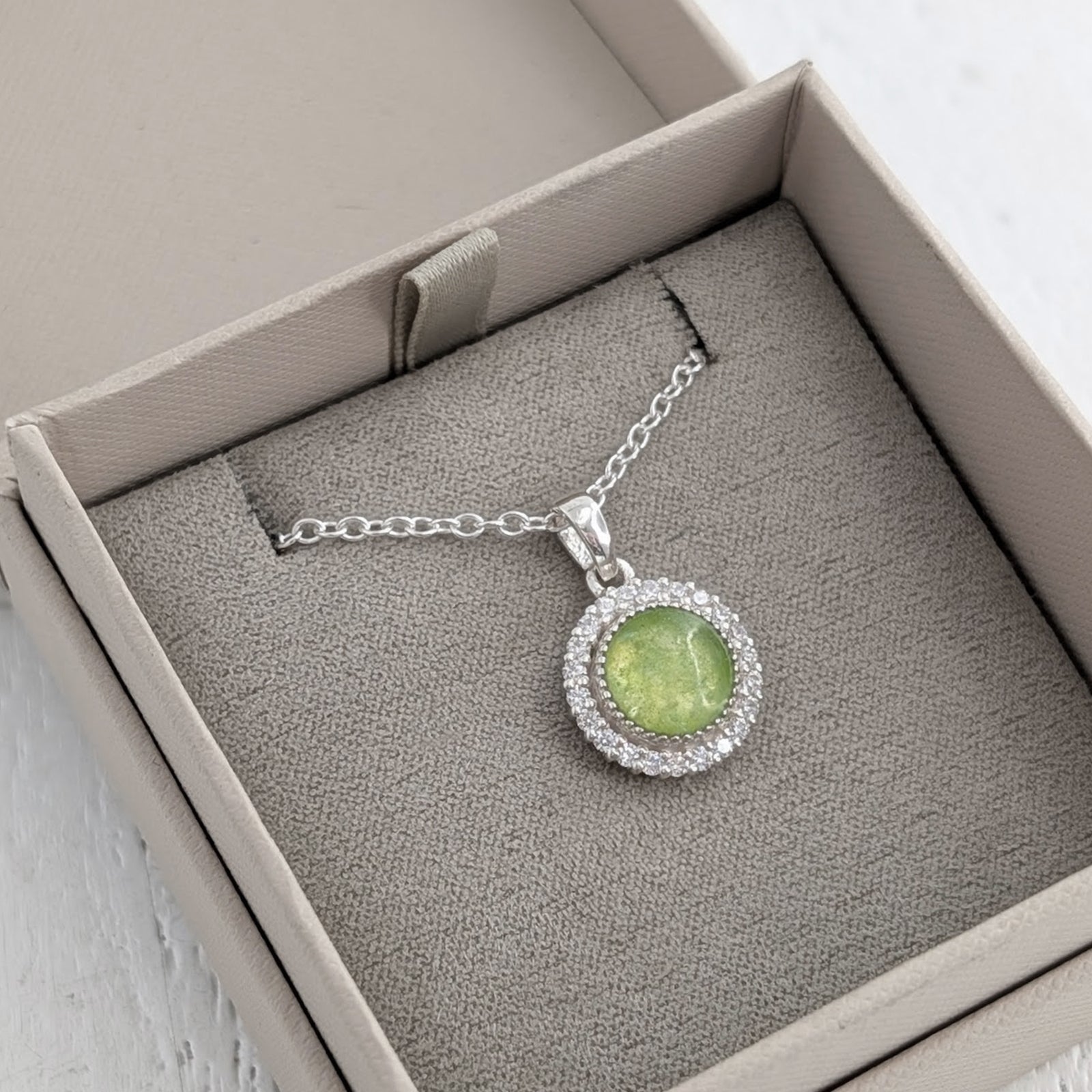 MEMORIAL ASHES 'HALO' PENDANT