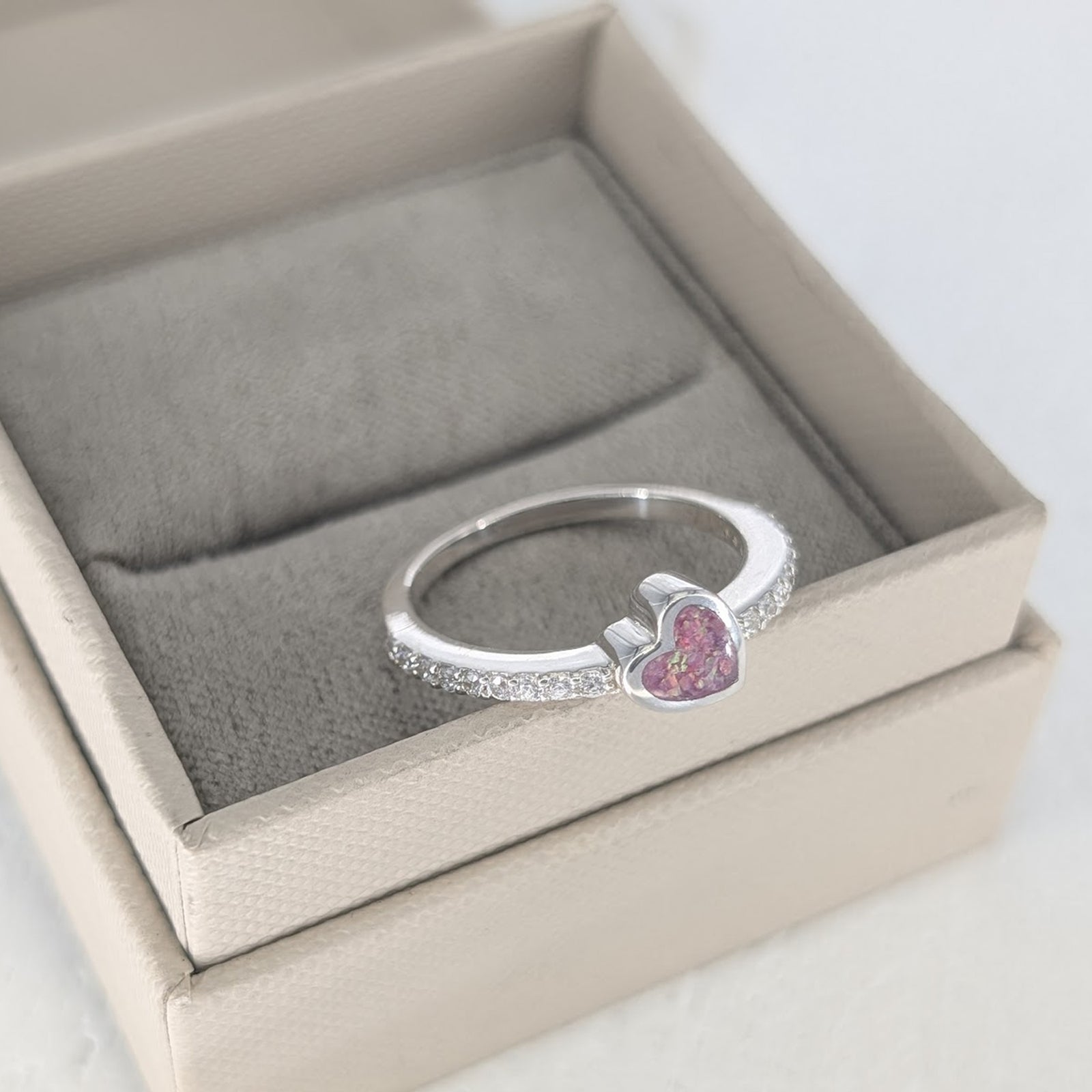 MEMORIAL ASHES 'ADORED' RING