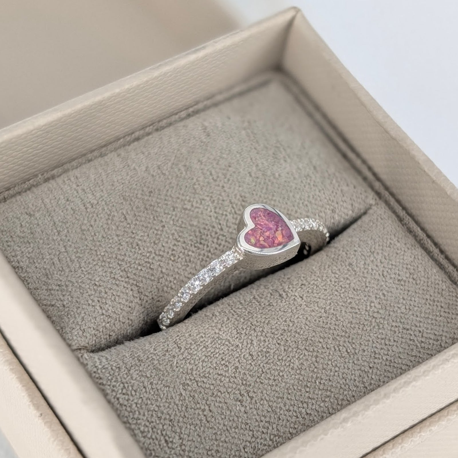 MEMORIAL ASHES 'ADORED' RING
