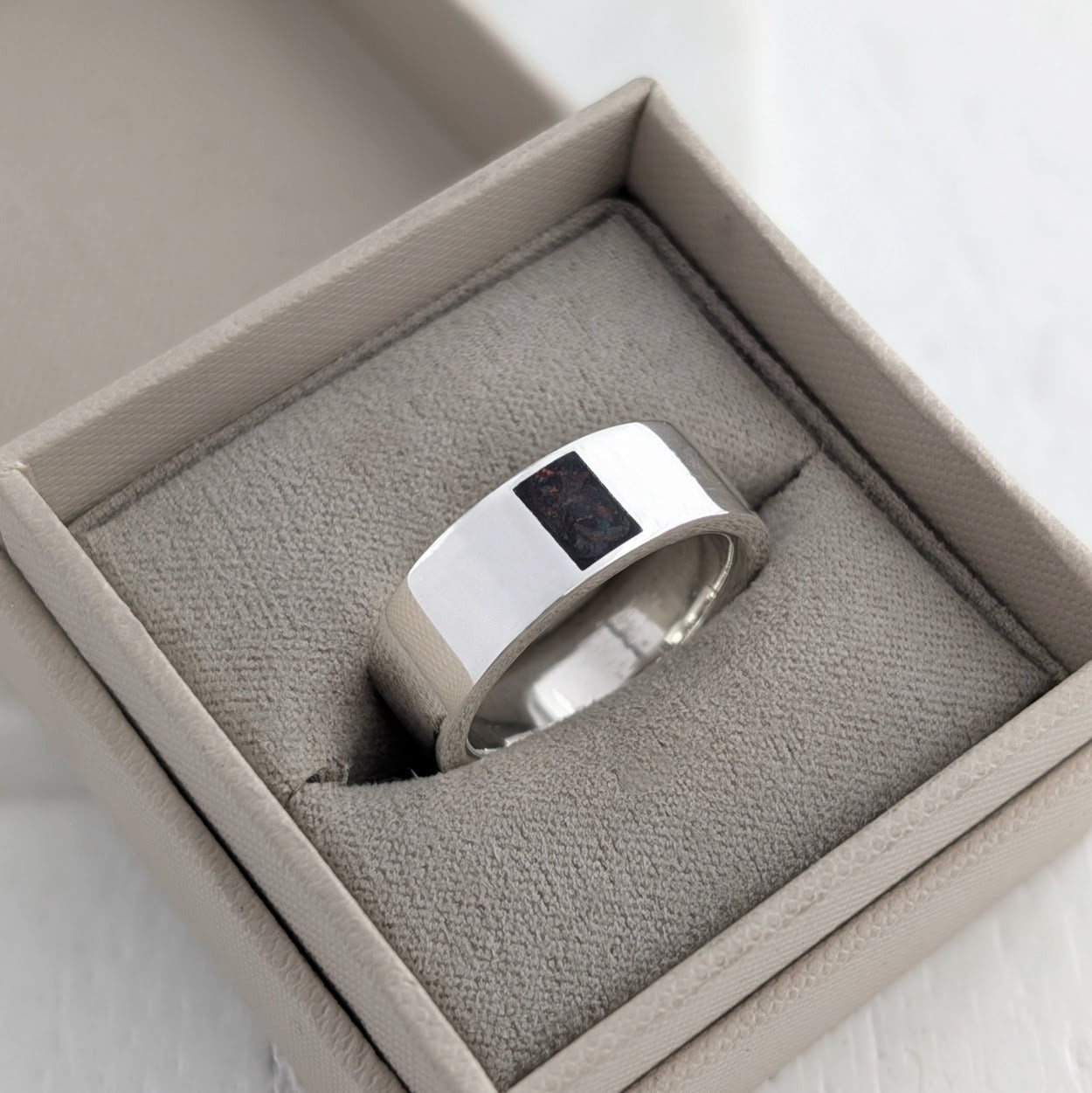Memorial Ashes Ring for Men