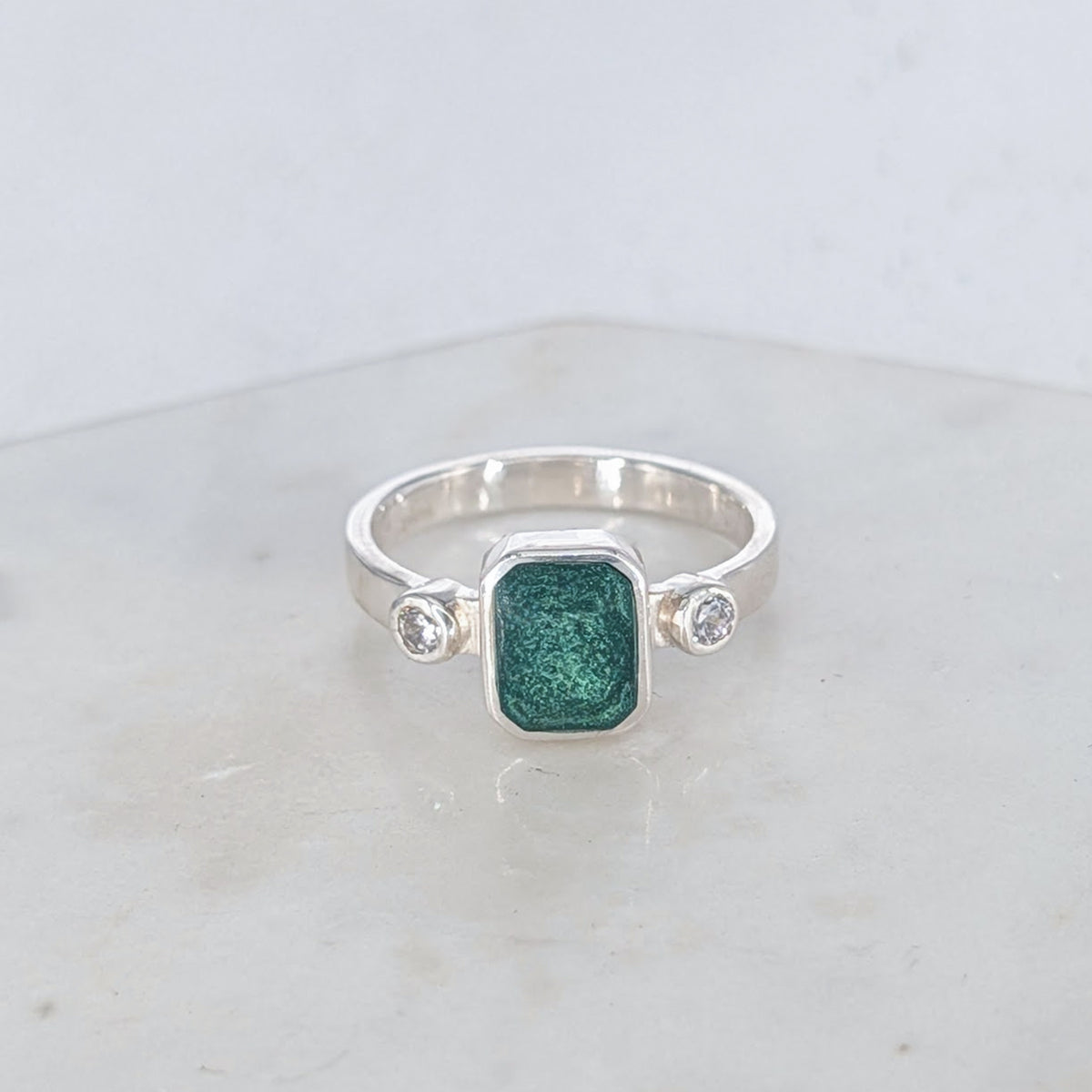 MEMORIAL ASHES 'SOLACE' RING