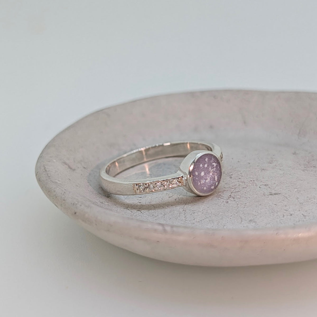 MEMORIAL ASHES 'STARLIGHT' RING