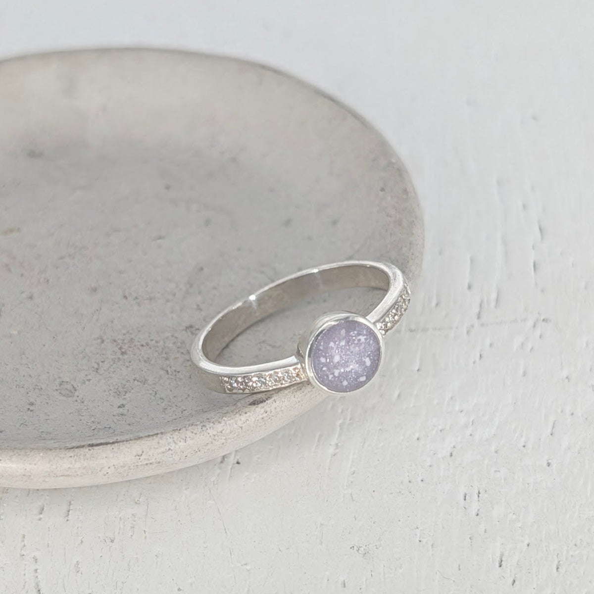 MEMORIAL ASHES 'STARLIGHT' RING