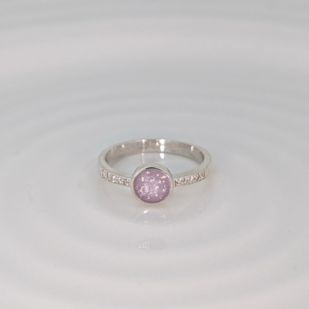 MEMORIAL ASHES 'STARLIGHT' RING