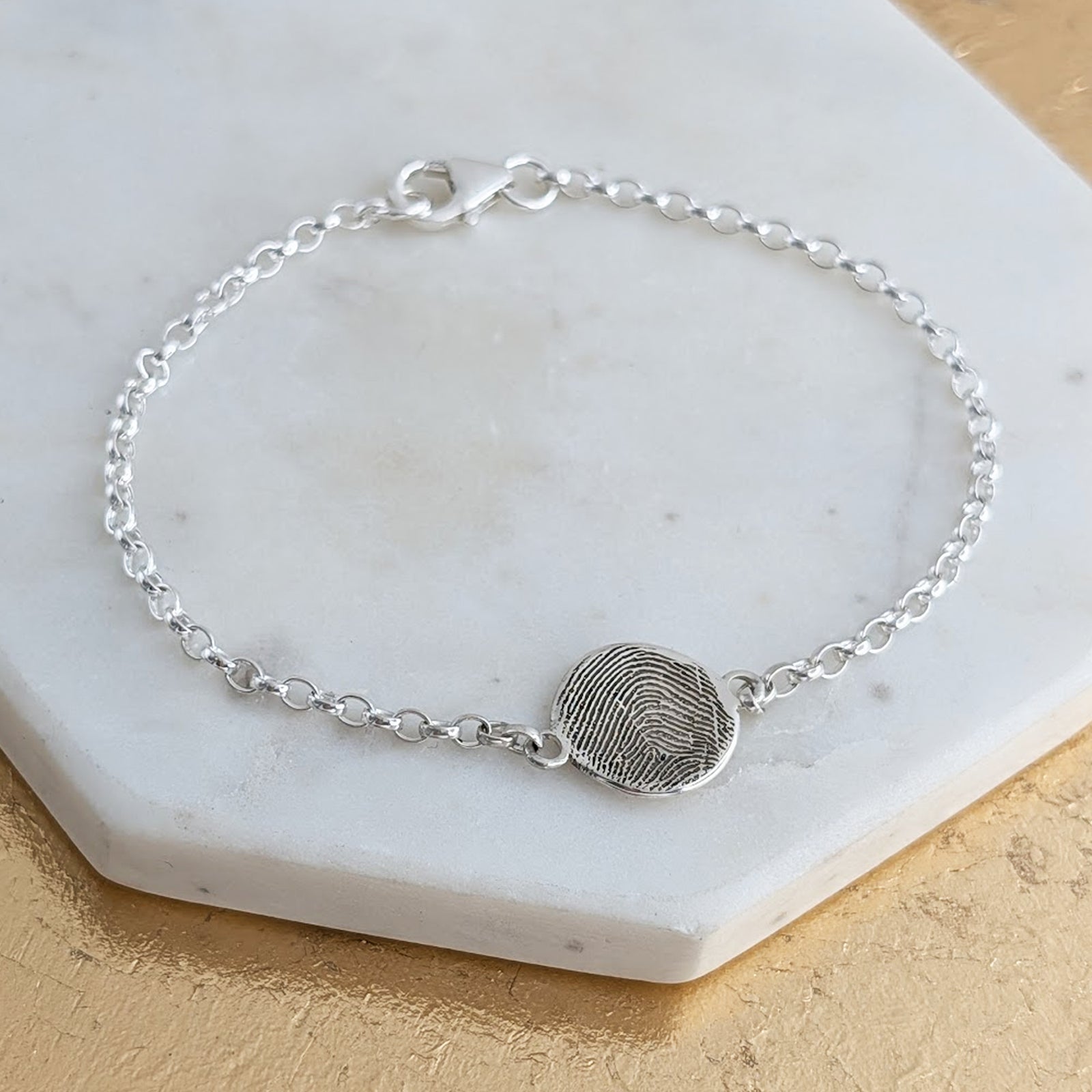 MOLTEN FINGERPRINT BRACELET