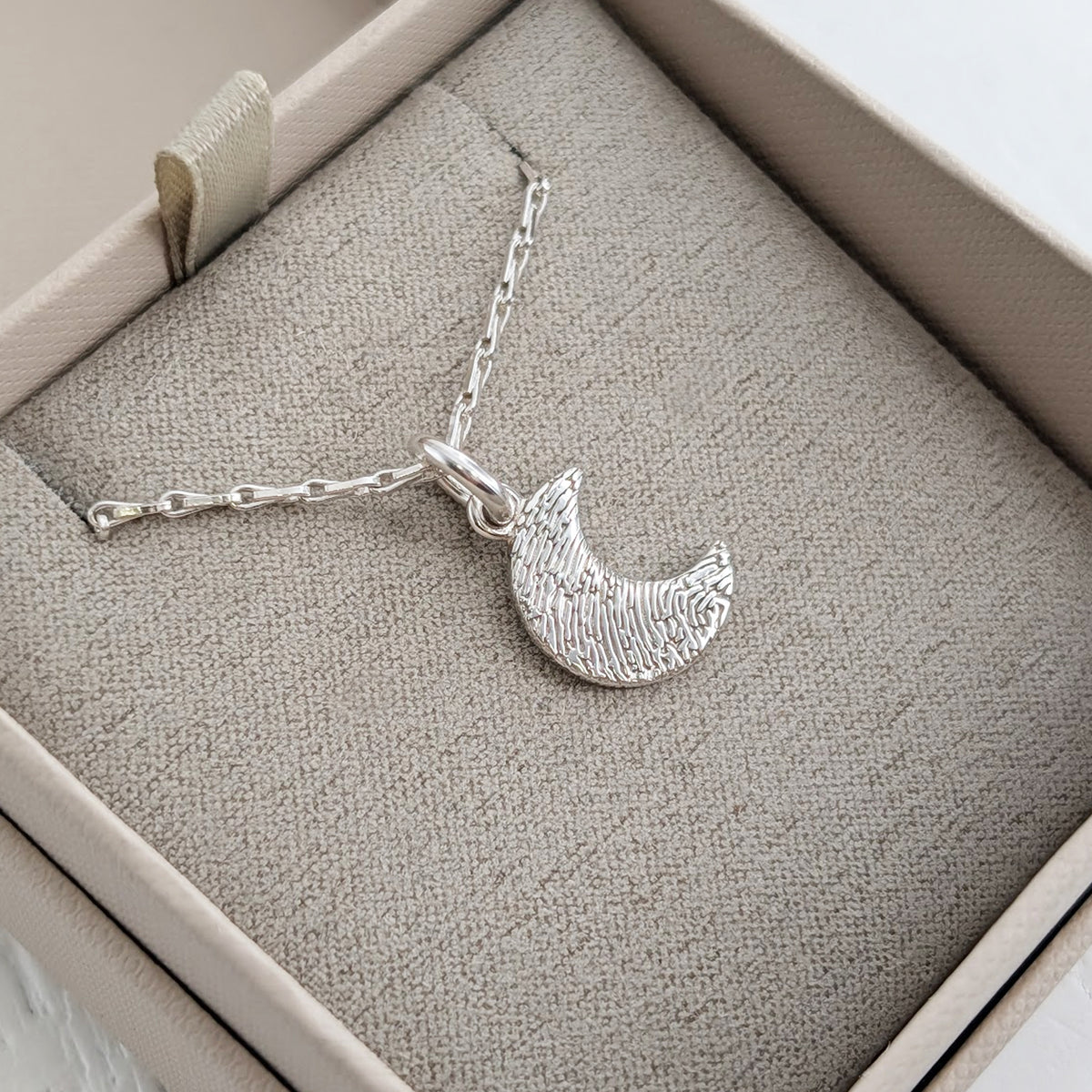 Fingerprint Keepsake Necklace