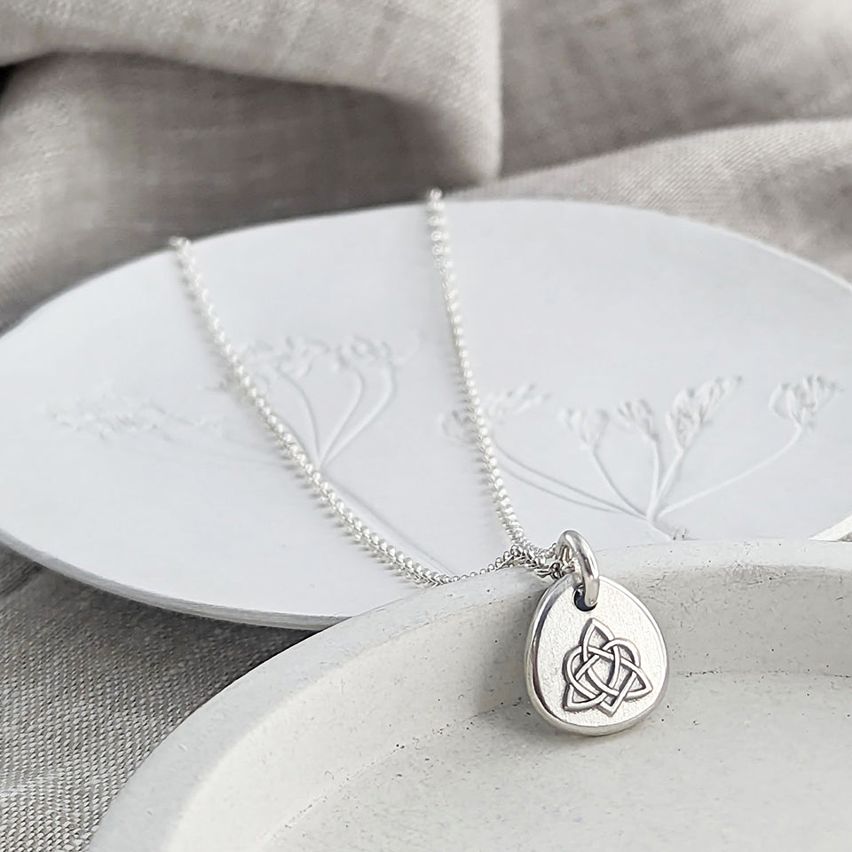 Memorial Ashes Infinite Love Pebble Charm | Cremation Ash