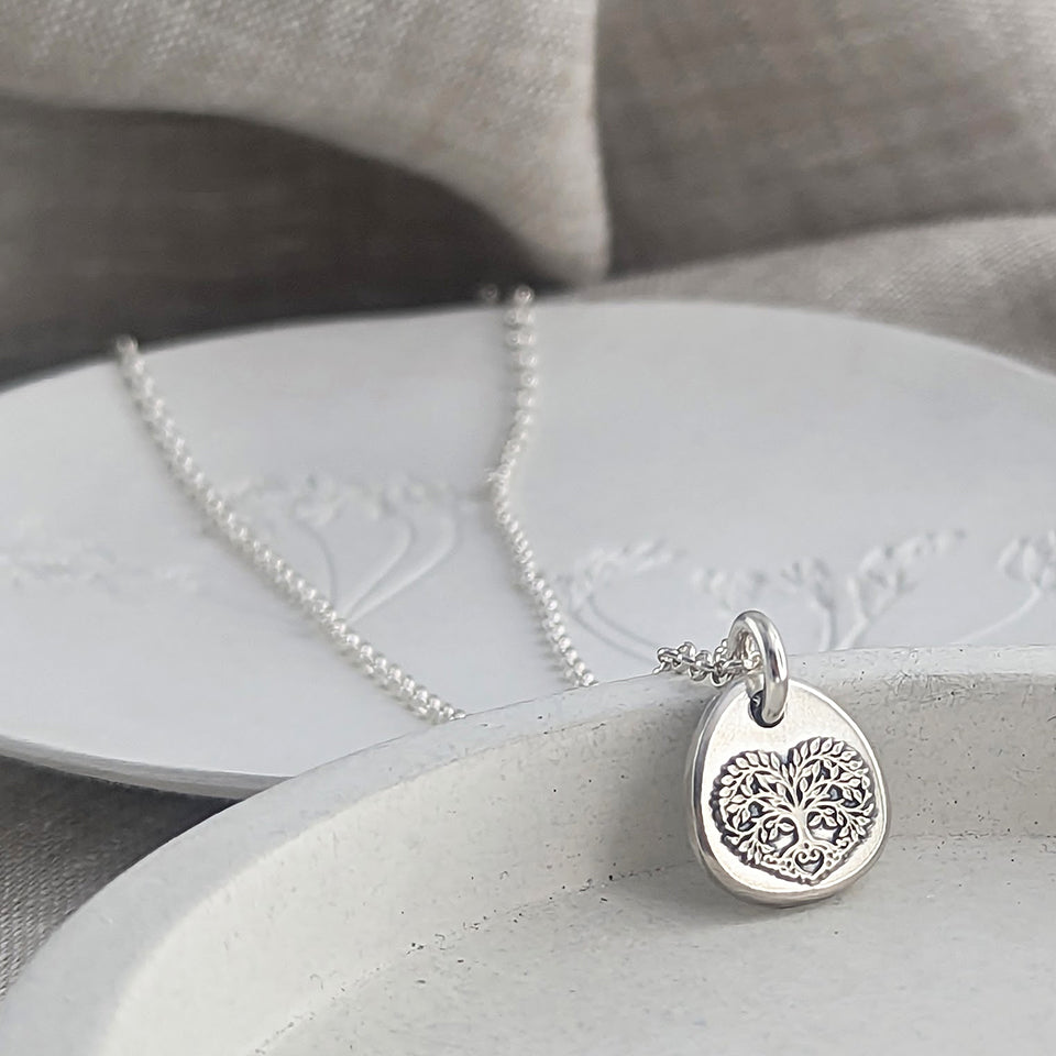 Memorial Ashes Tree of Life Charm | Silver or Gold