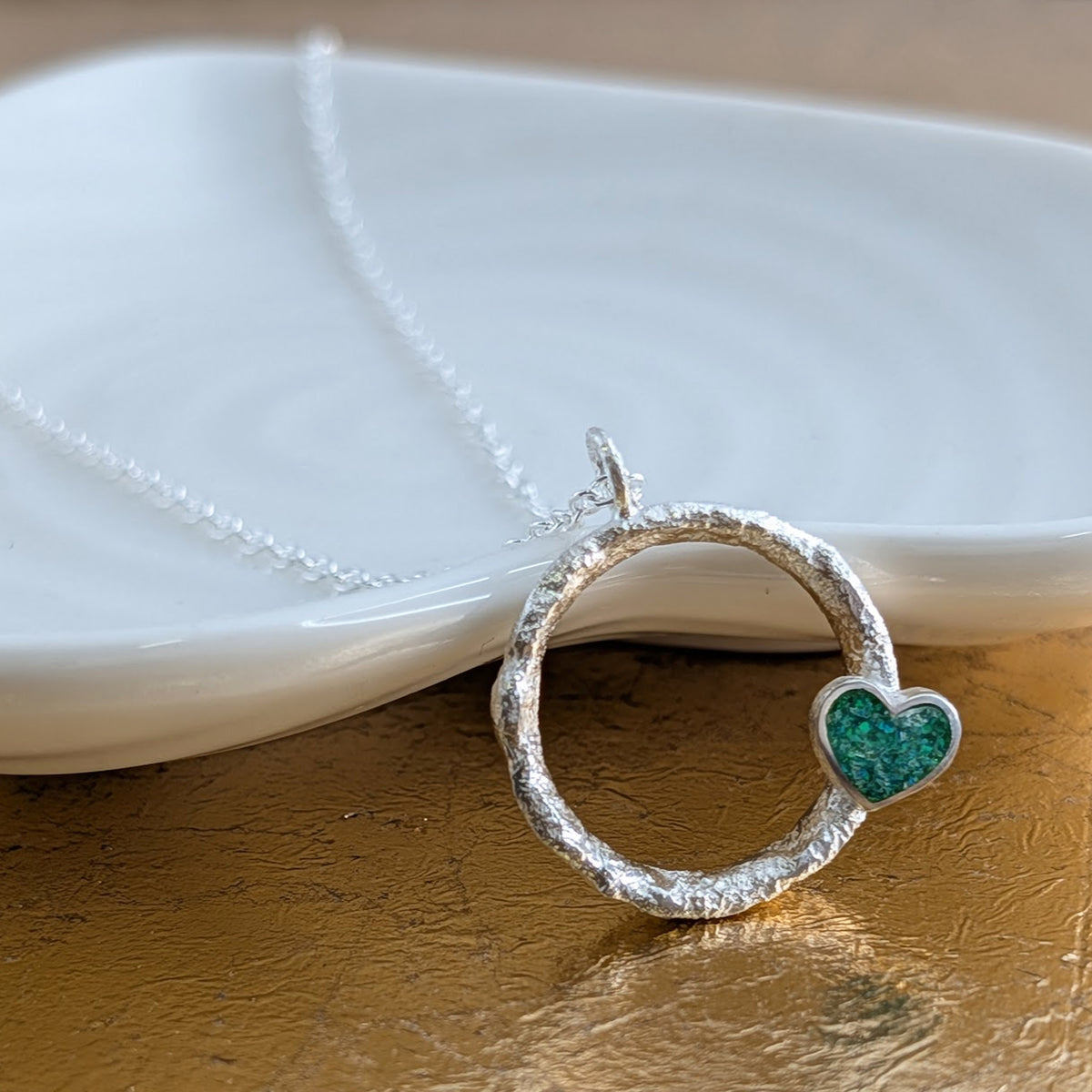 Memorial Jewellery - Ashes Jewellery - Fingerprint Jewellery - handmade UK
