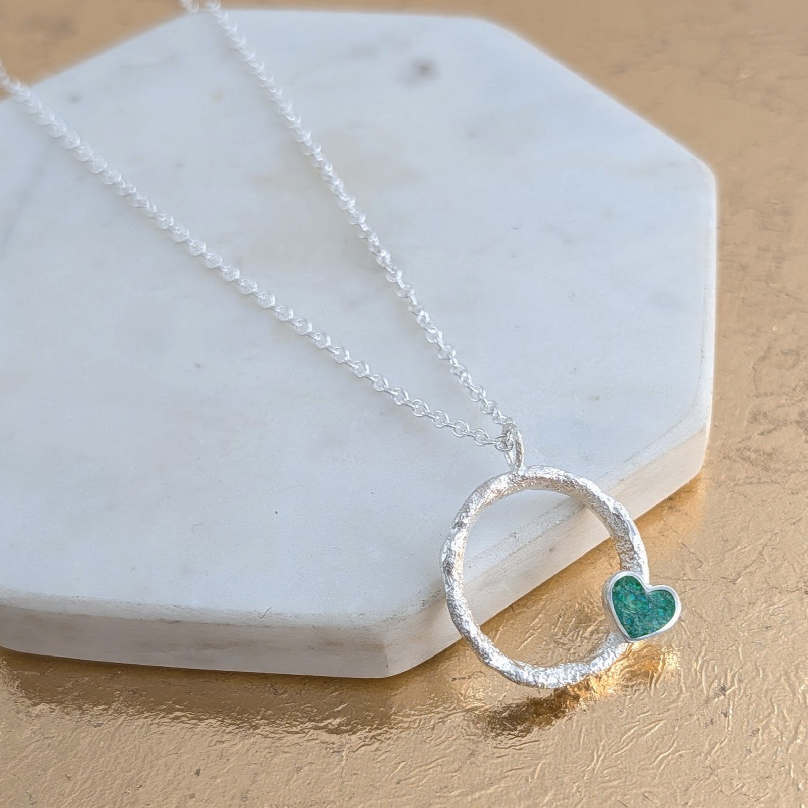 handmade ashes jewellery