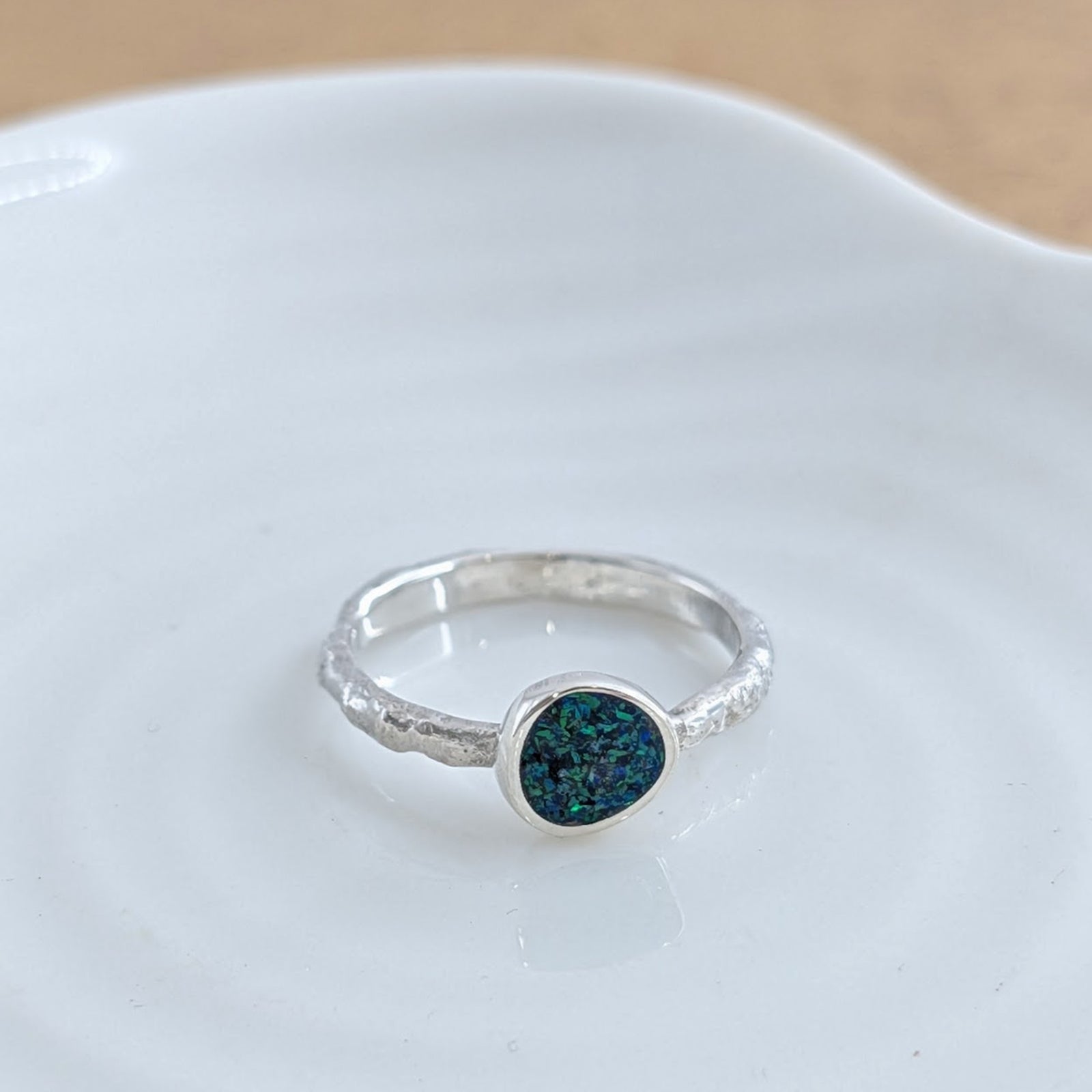 Memorial Cremation Ashes Ring