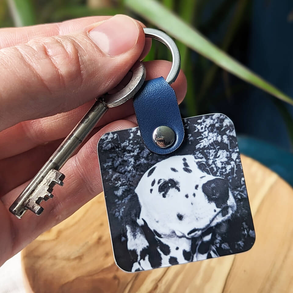 Personalised Pet Photo Keyring | Gift for Pet Owner