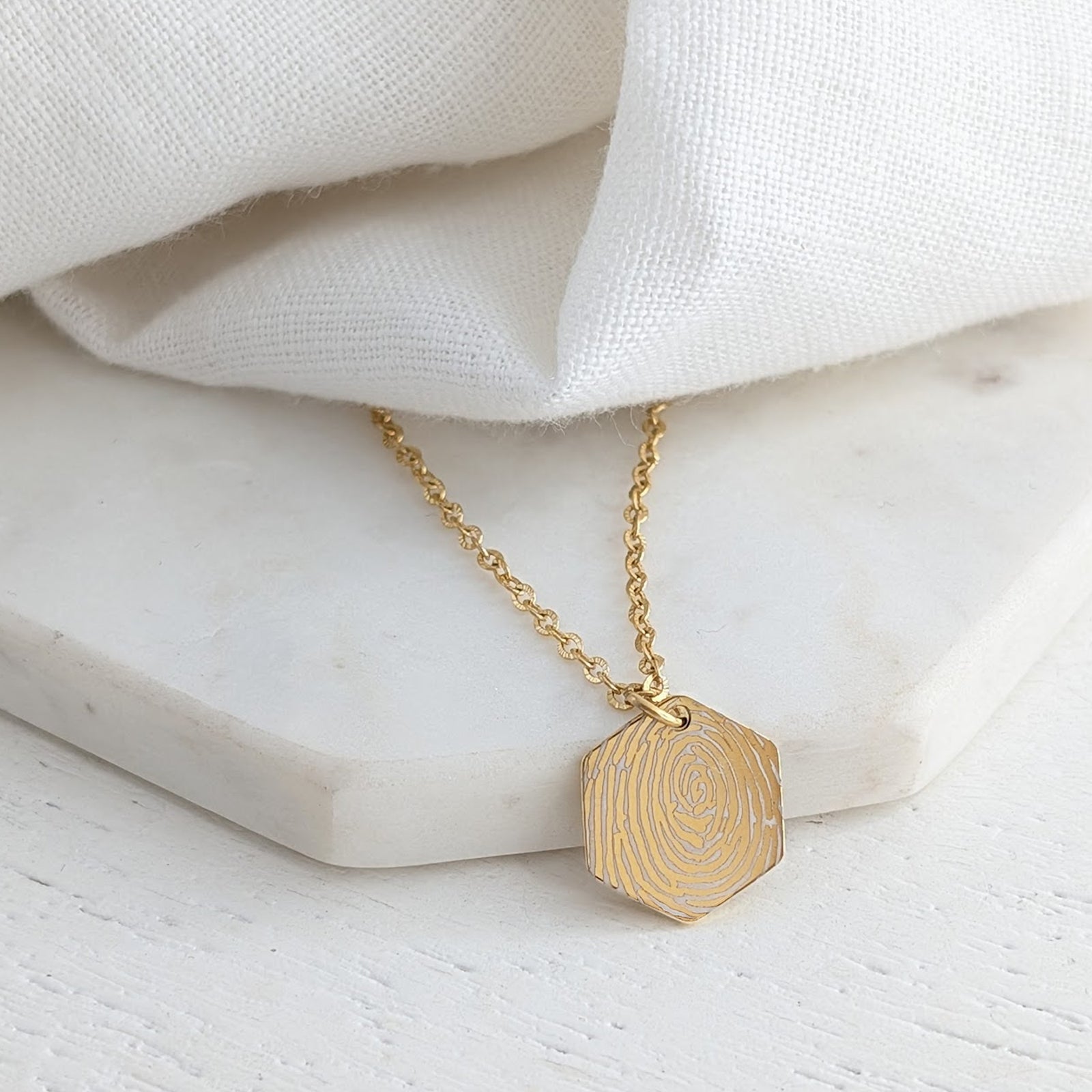 Stainless Steel Fingerprint Jewellery