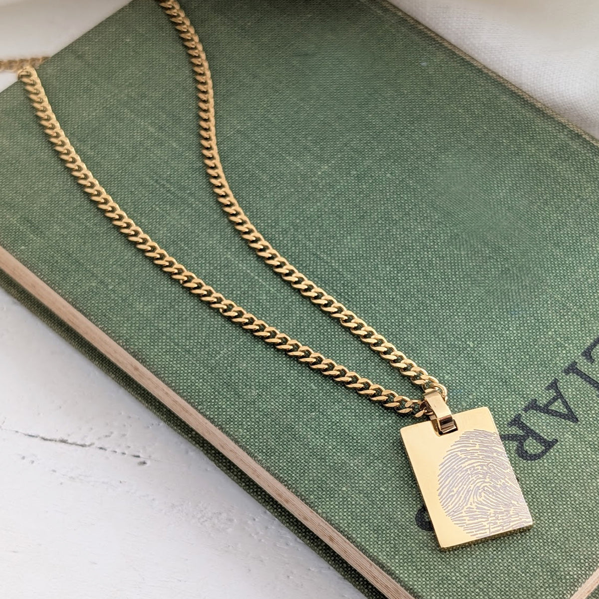 Fingerprint memorial jewellery - affordable