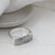 Sterling Silver Fingerprint Ring for Men