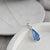 Teardrop Memorial Ashes Necklace