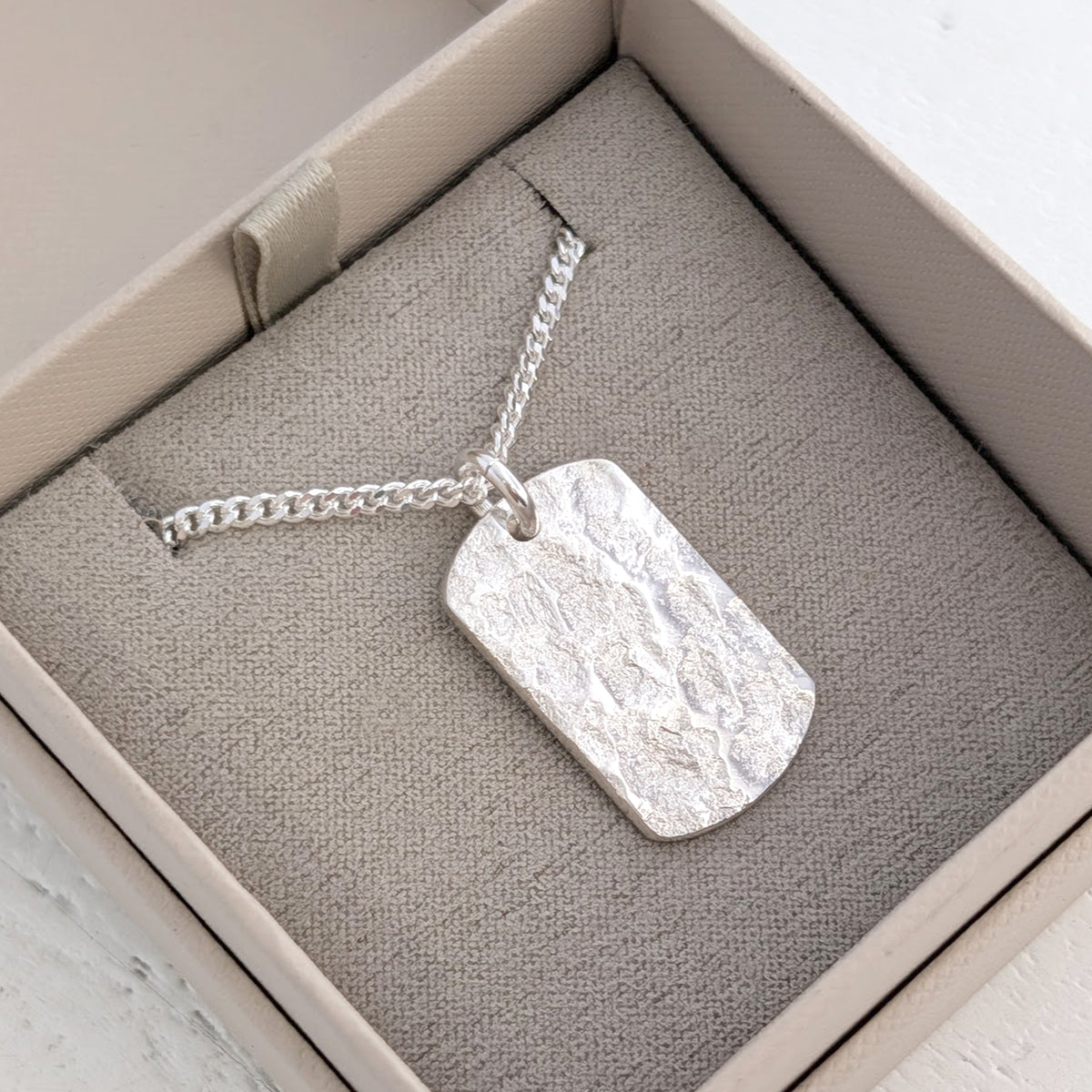 MEMORIAL ASHES IMPRINT DOG TAG