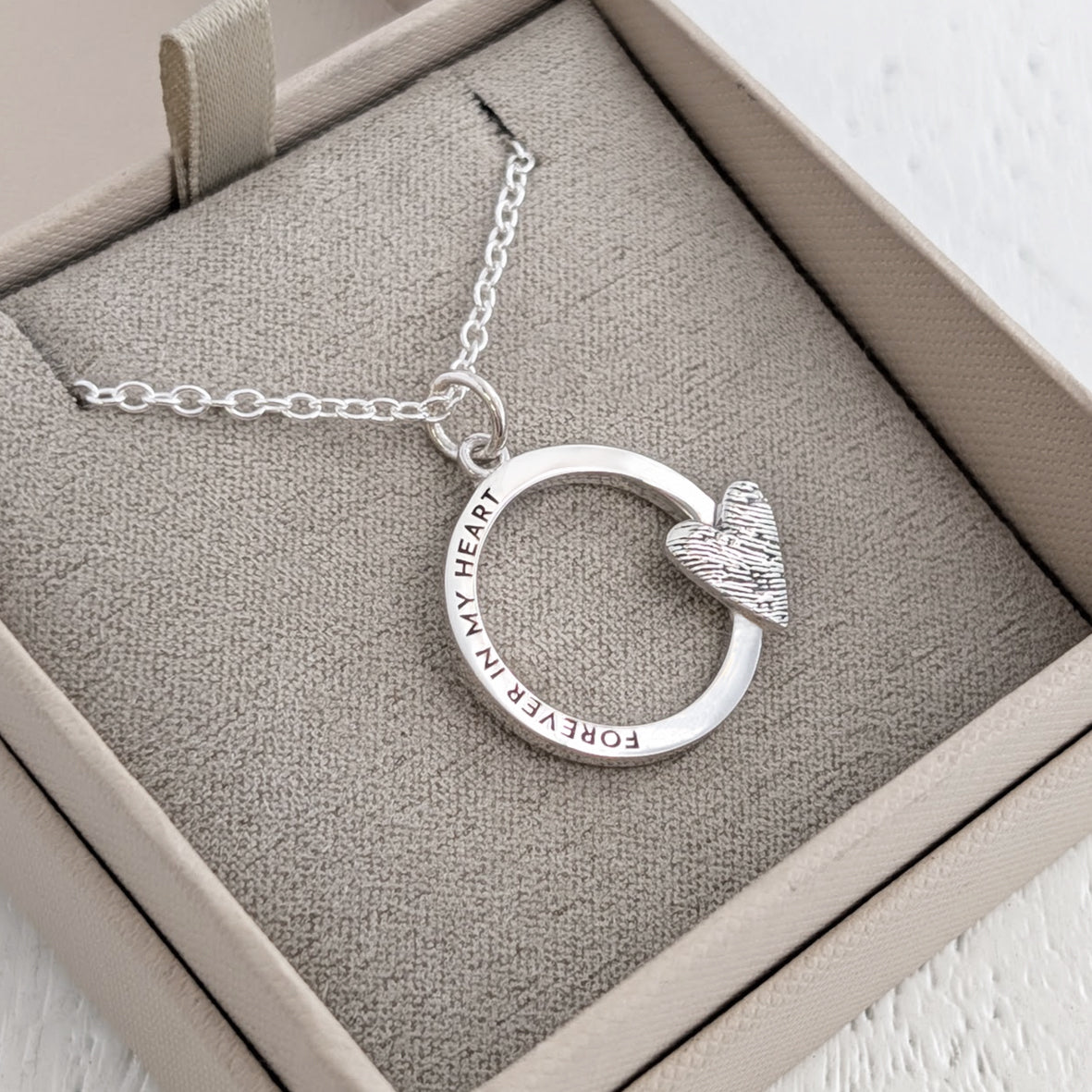 ETERNAL LOVE FINGERPRINT PENDANT