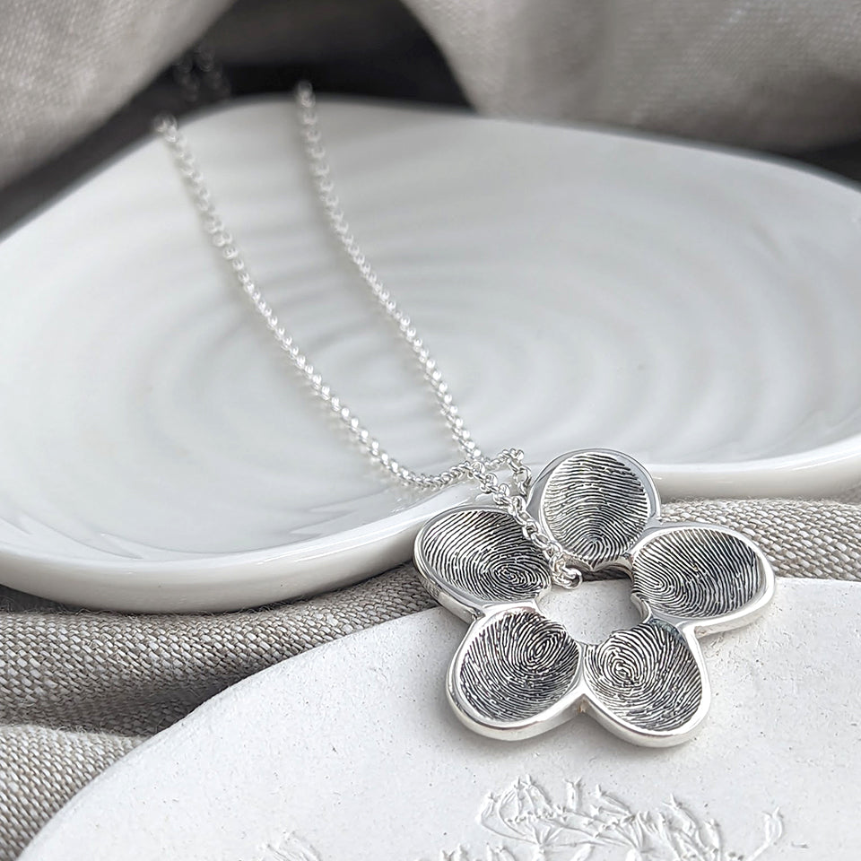 Fingerprint Jewellery | Multiple Fingerprints from Five People