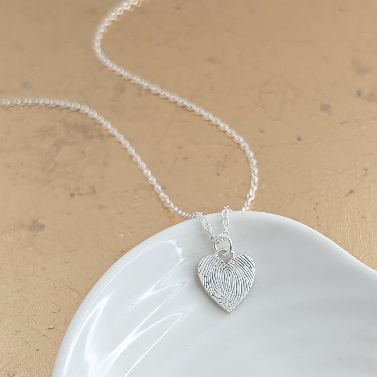 Silver Fingerprint keepsake Jewellery - affordable