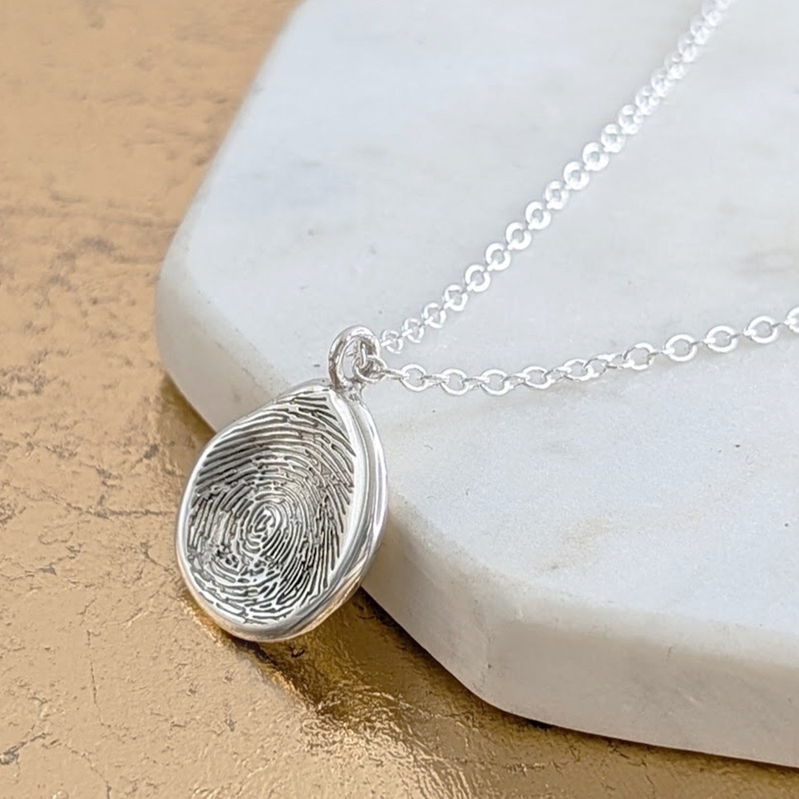 Fingerprint Jewellery - Necklaces and Rings handmade in the UK