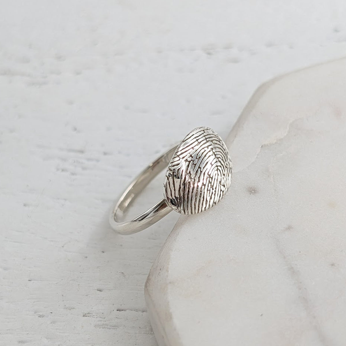 Fingerprint Jewellery in silver or gold