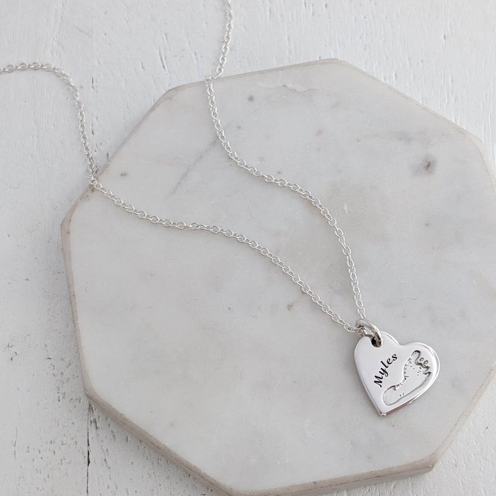 New Baby Keepsake - Personalised Jewellery for Mum