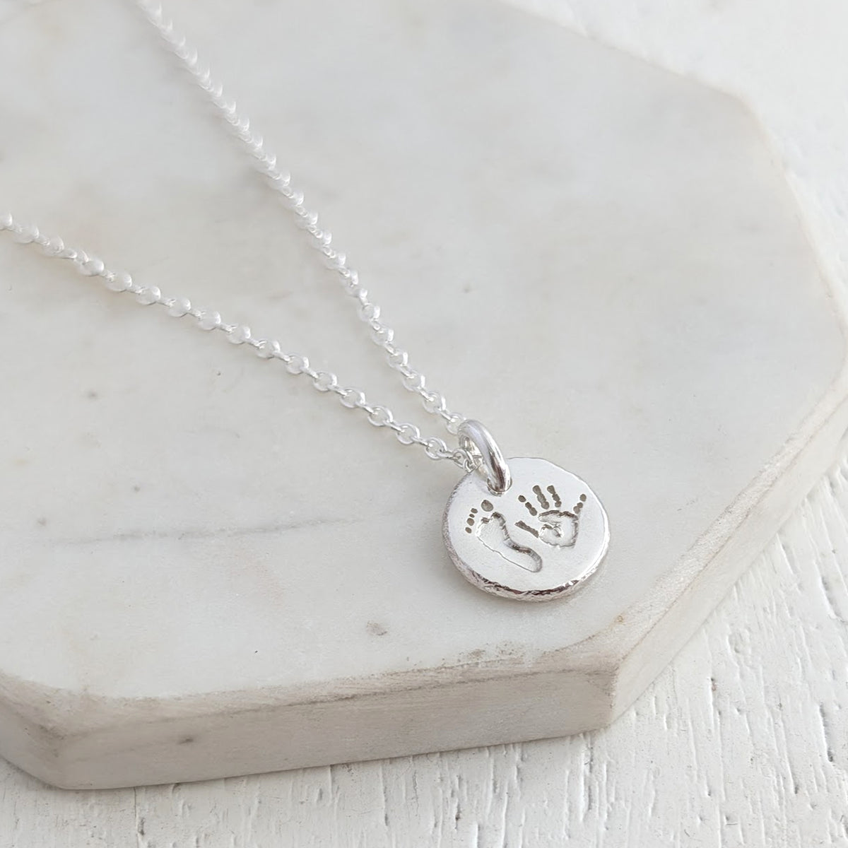 HANDPRINT & FOOTPRINT MOLTEN EDGE CHARM