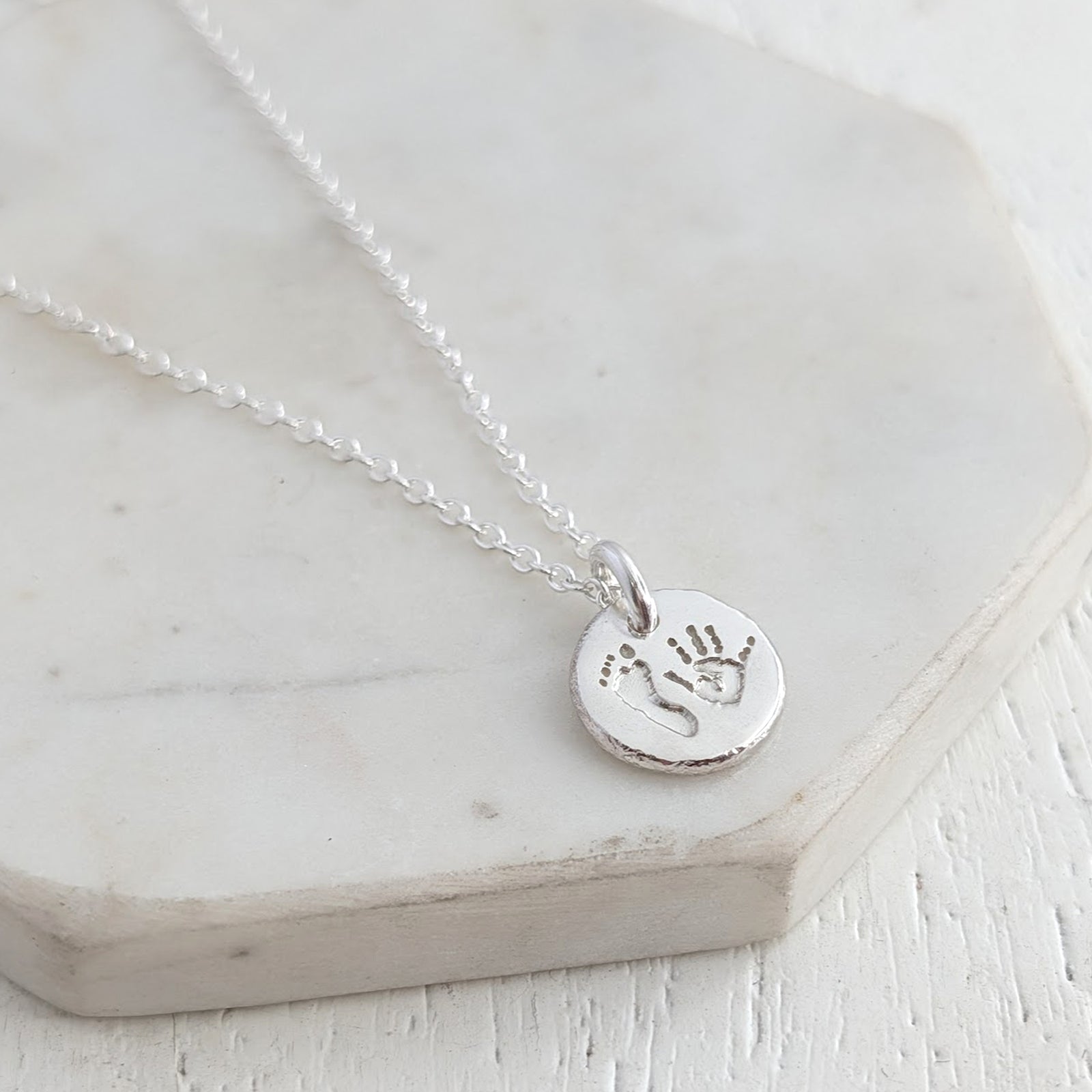 HANDPRINT & FOOTPRINT MOLTEN EDGE CHARM