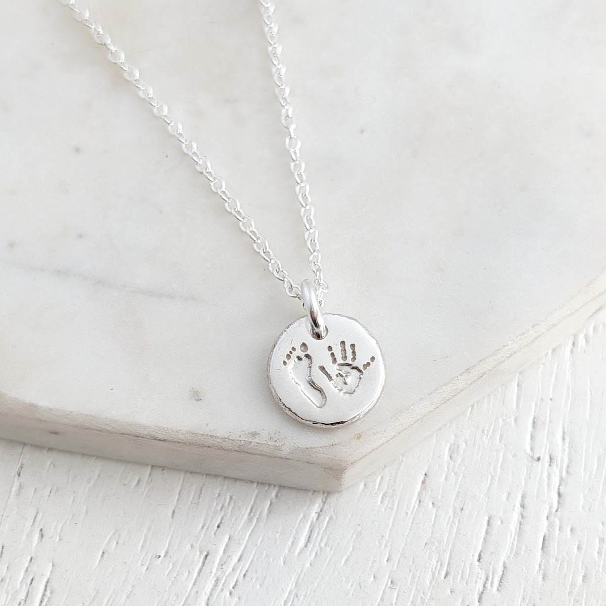 HANDPRINT & FOOTPRINT MOLTEN EDGE CHARM
