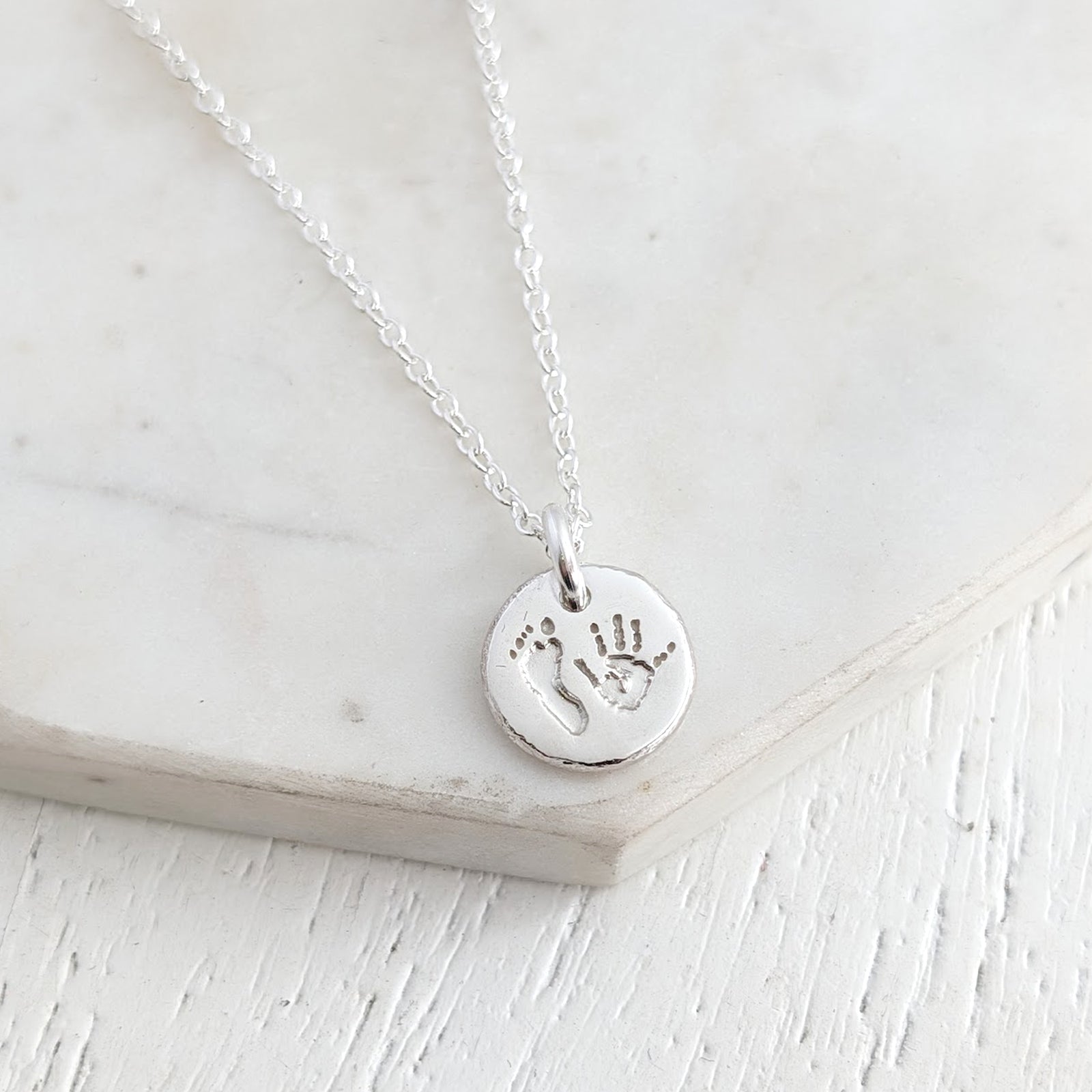HANDPRINT & FOOTPRINT MOLTEN EDGE CHARM