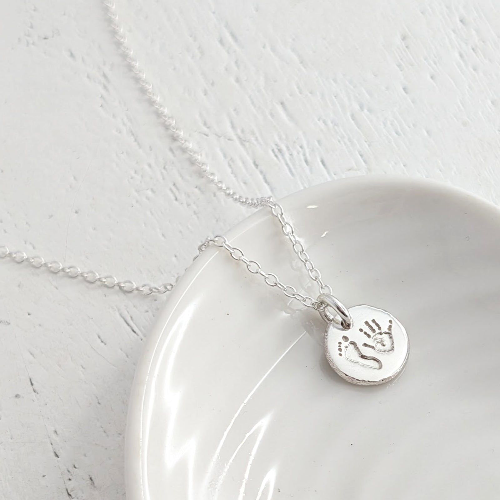 HANDPRINT & FOOTPRINT MOLTEN EDGE CHARM