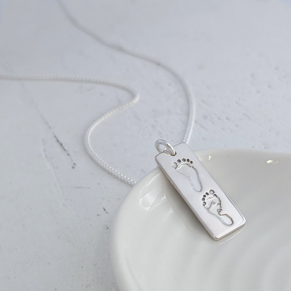 HANDPRINT &amp; FOOTPRINT SLIM TAG