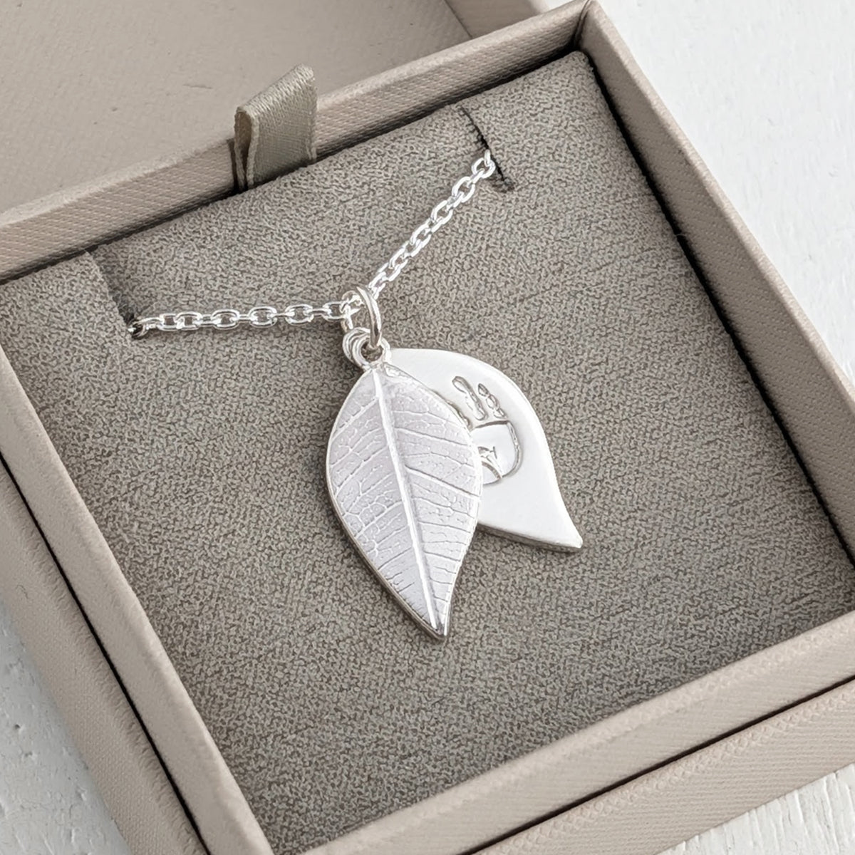 baby handprint and footprint jewellery