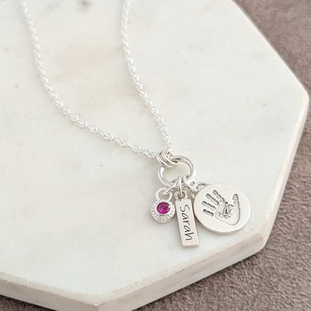 Baby Handprint and footprint gift idea for new Mum