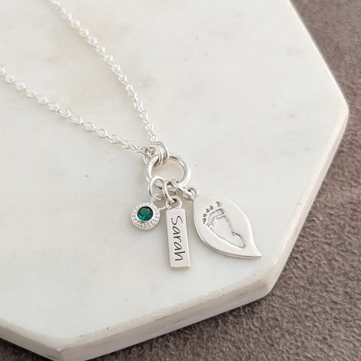 Baby Handprint and footprint gift idea for new Mum