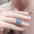 FINGERPRINT STEEL HEART NECKLACE